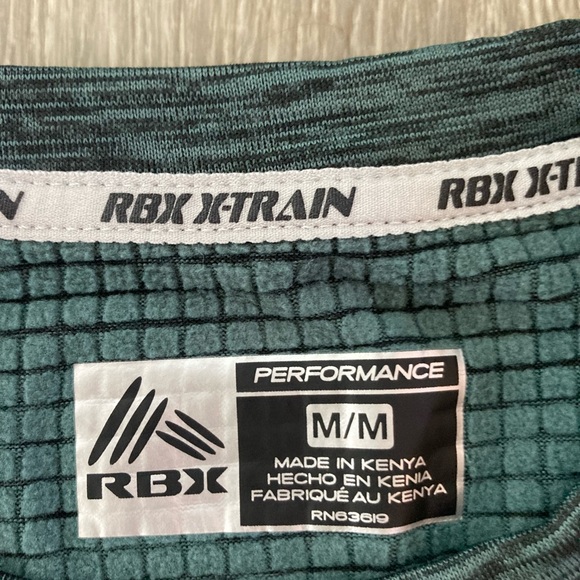 RBX X-Train Teal Heather Long Sleeve Shirt - Picture 3 of 4